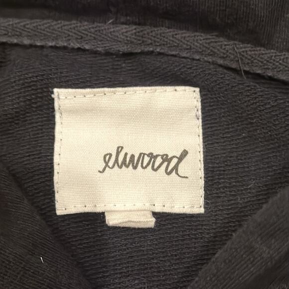 Elwood Men's Short Sleeve Hoodie Black Size L - Picture 5 of 6